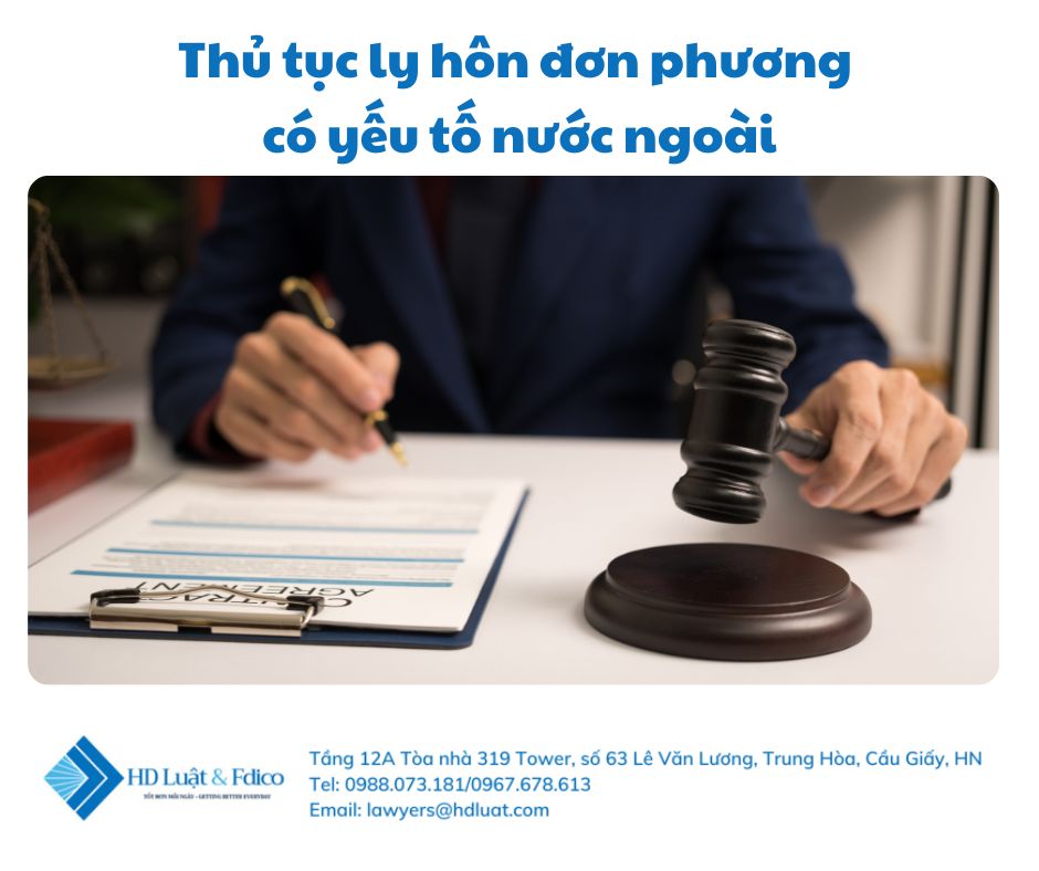 Ly hôn đơn phương có yếu tố nước ngoài