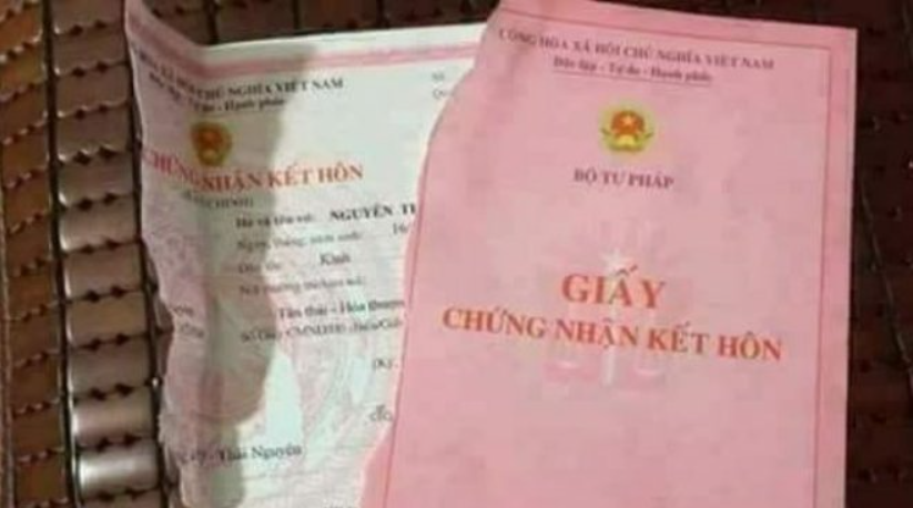 Đăng ký kết hôn bị xé